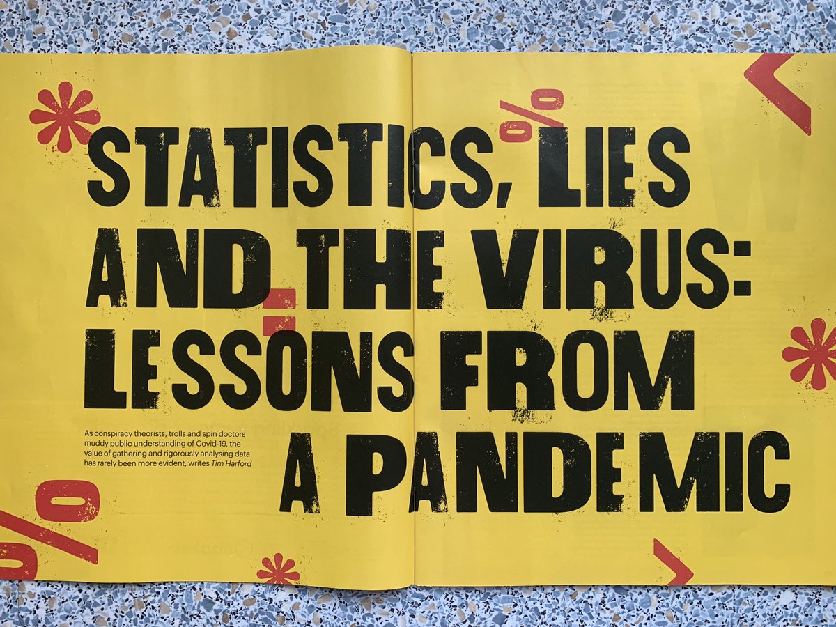 surreyHEART's tweet photo. Superb by @TimHarford in @FTMag. How do we regain public trust in science? Good data, open analysis, & honest stats matter more than ever. Scepticism can turn into a refusal to look at any evidence at all! #FTweekend #LessHypeMoreData https://t.co/X7nUDWuZ71 https://t.co/v2nqR5rUY8