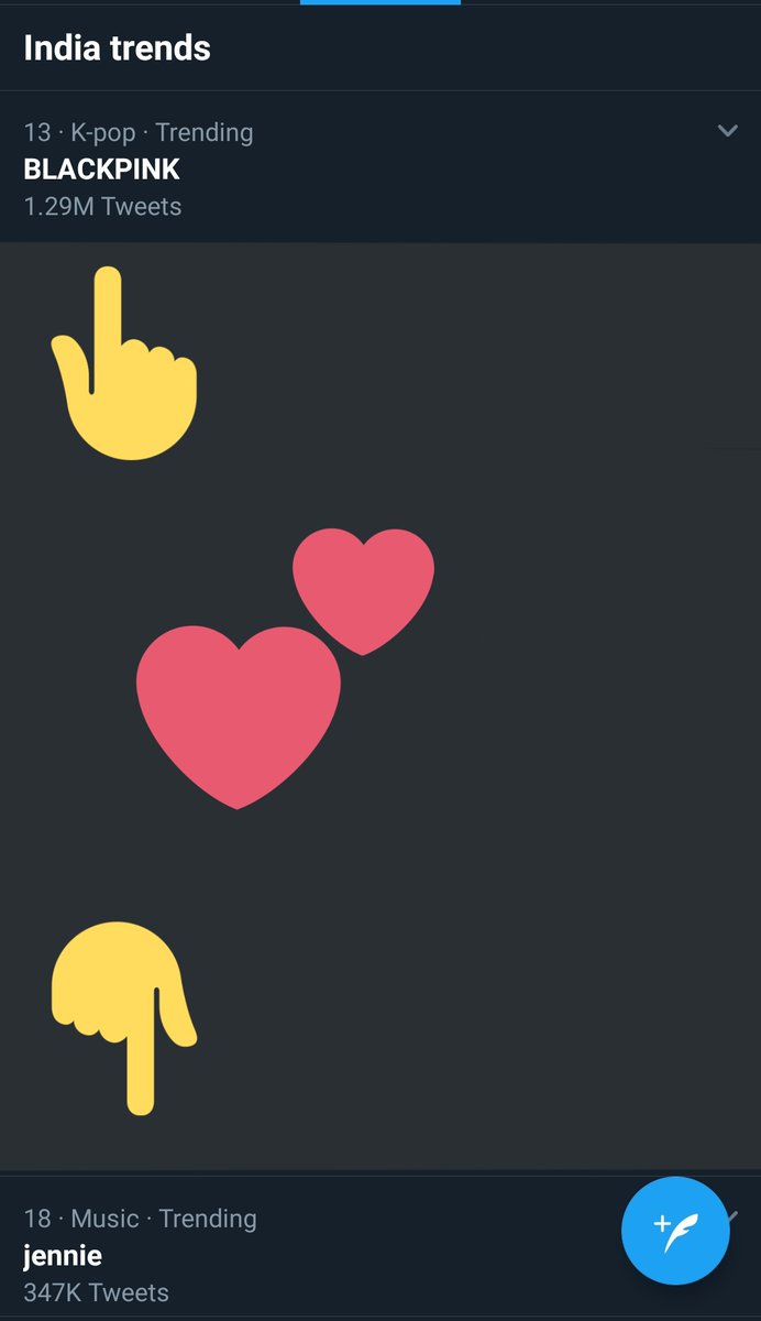 "BLACKPINK" and "JENNIE" are still trending on Indian trends 

#BLINKSloveBLACKPINK <a href="/BLACKPINK/">BLACKPINKOFFICIAL</a>