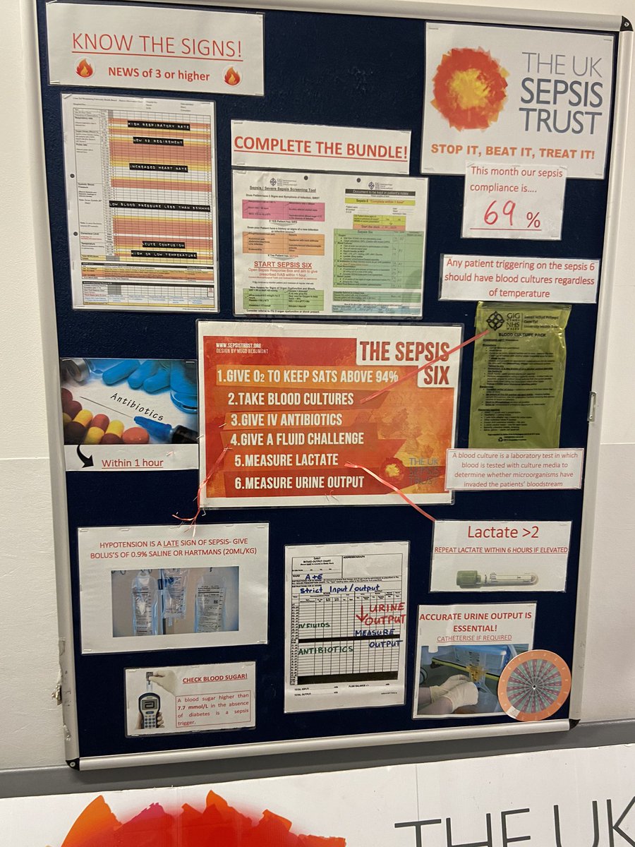 GervanJones's tweet photo. Today is #WorldSepsisDay staff @princecharleshospital supporting raising awareness with their sepsis boards.                  @CwmTafMorgannwg @CwmCare @TCTRON @WorldSepsisDay @UKSepsisTrust @csuzmich1 #criticalcareoutreach https://t.co/7VWxkr63Kv