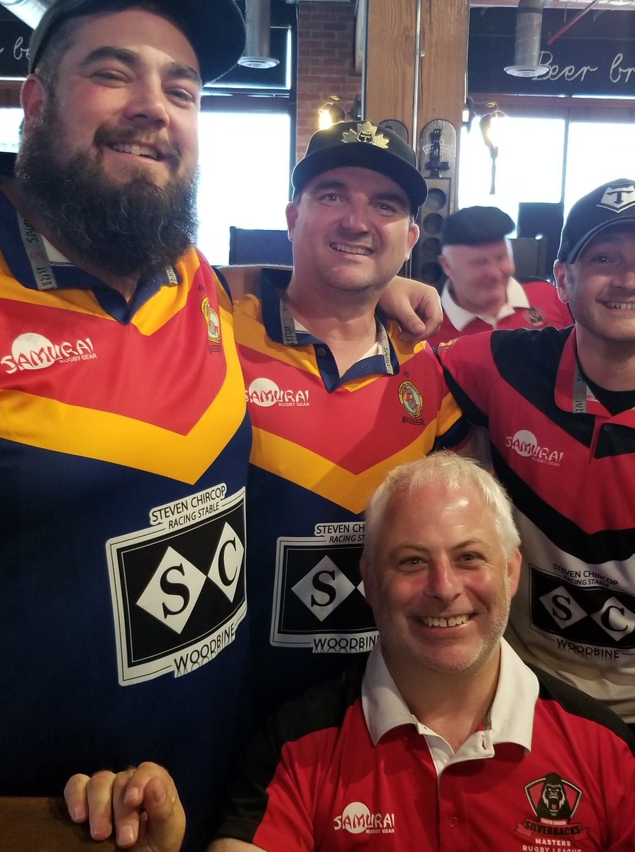 Meeting up with some of the nicest people I've met and sharing a love of rugby league is  #WhyWeDoIt