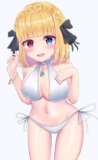 うちの子の水着〜✨✨
#うちの子 #イラスト 