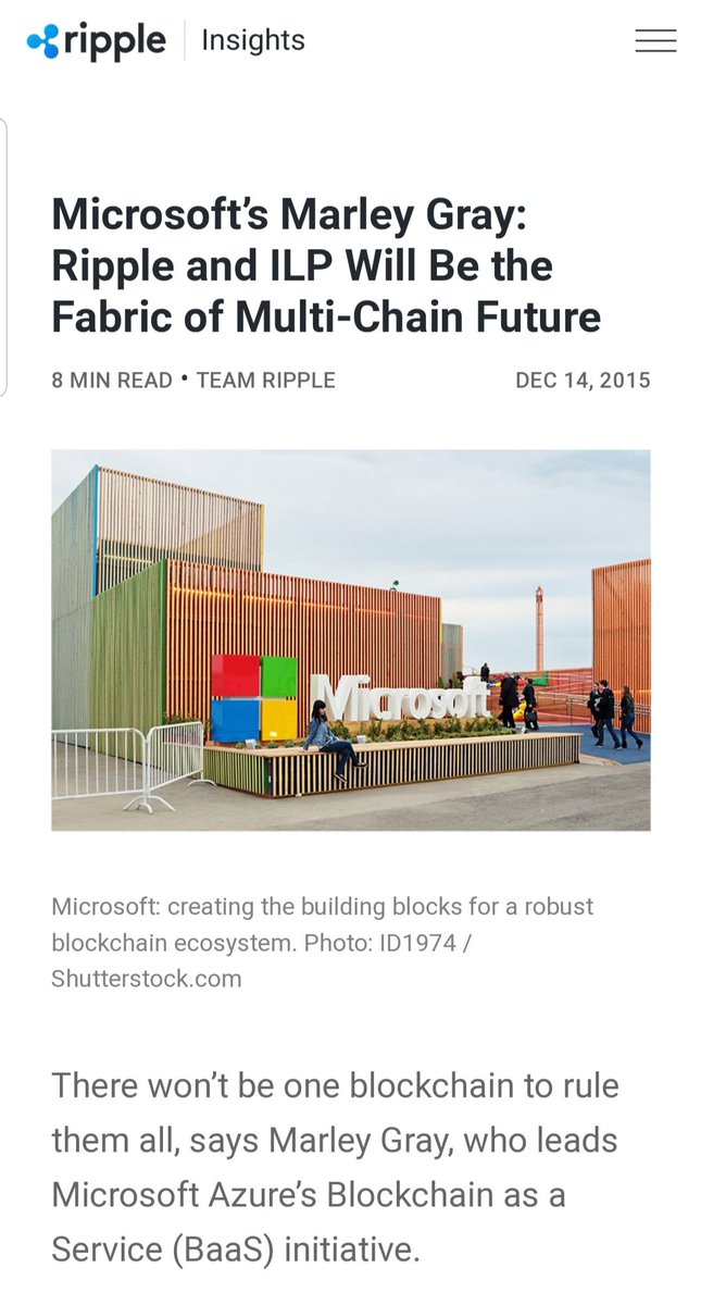 Microsoft - ILP:1)Payments:Applications,smartcontracts.2) Bonds, Swaps3) Derivatives, securities