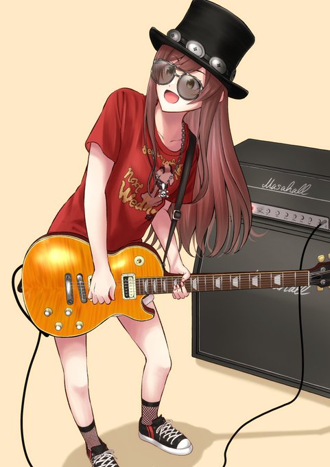 「guitar jewelry」 illustration images(Oldest)