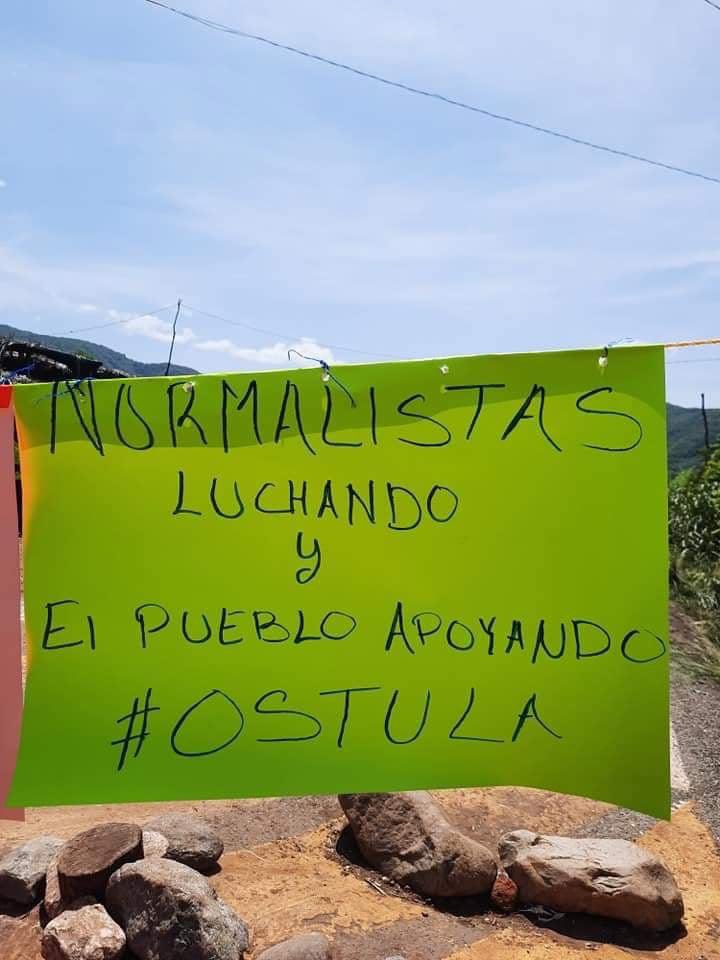 ⚠️URGENTE ⚠️
Los normalistas detenidos el día de ayer ya fueron liberados. La comunidad de Santa María Ostula agradece el apoyo y la solidaridad de todas y todos. «La comunidad somos todas y todos los que nos organizamos»