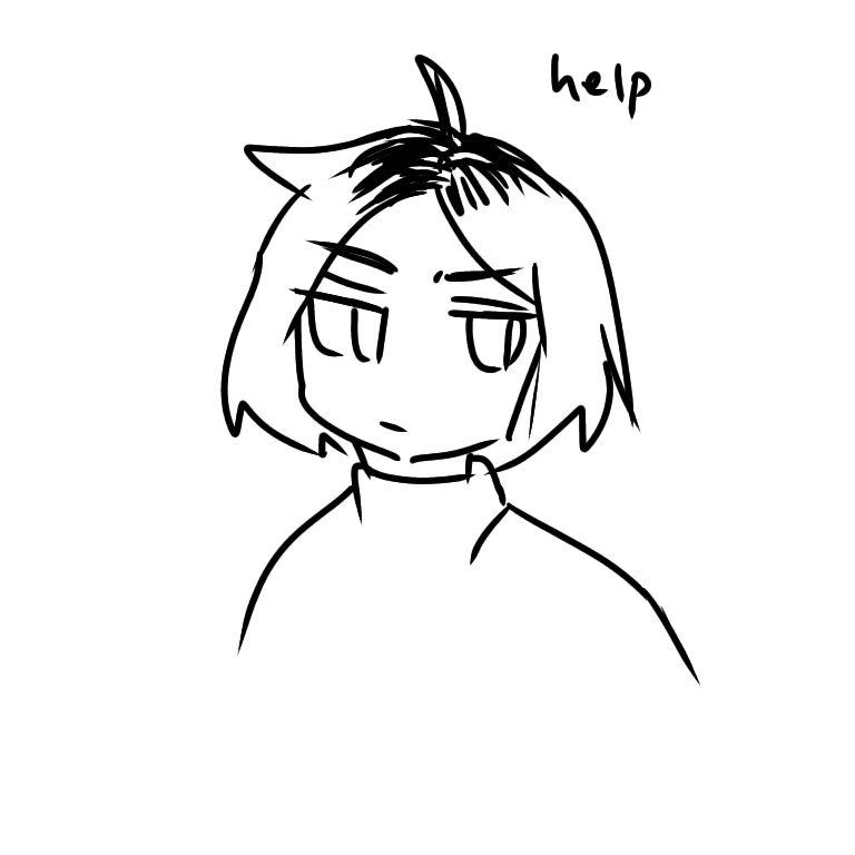 i dont know if its just me but i personally find kenma's hair hard to draw grggrgr i struggle everytime i draw him but its ok i love u kenma 