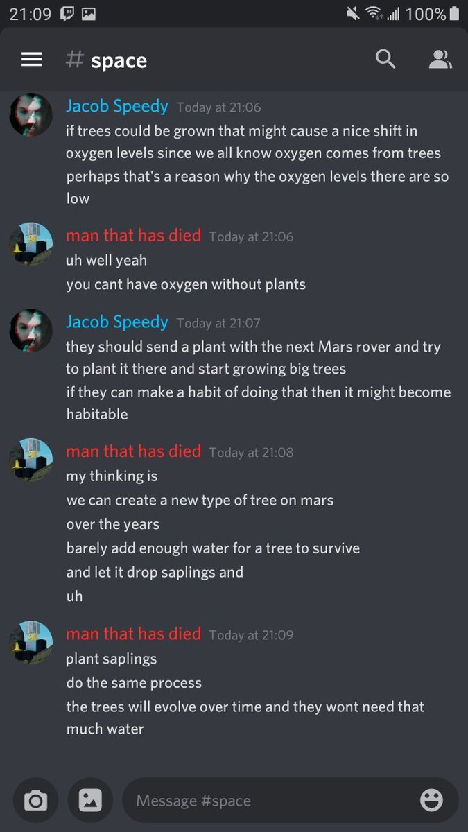 SolitudeSorrow's tweet photo. ay NASA. consider this please. @NASA @SpaceX @Space_Station #Space #Plants #Mars #MarsRover https://t.co/QmX35qzfLo