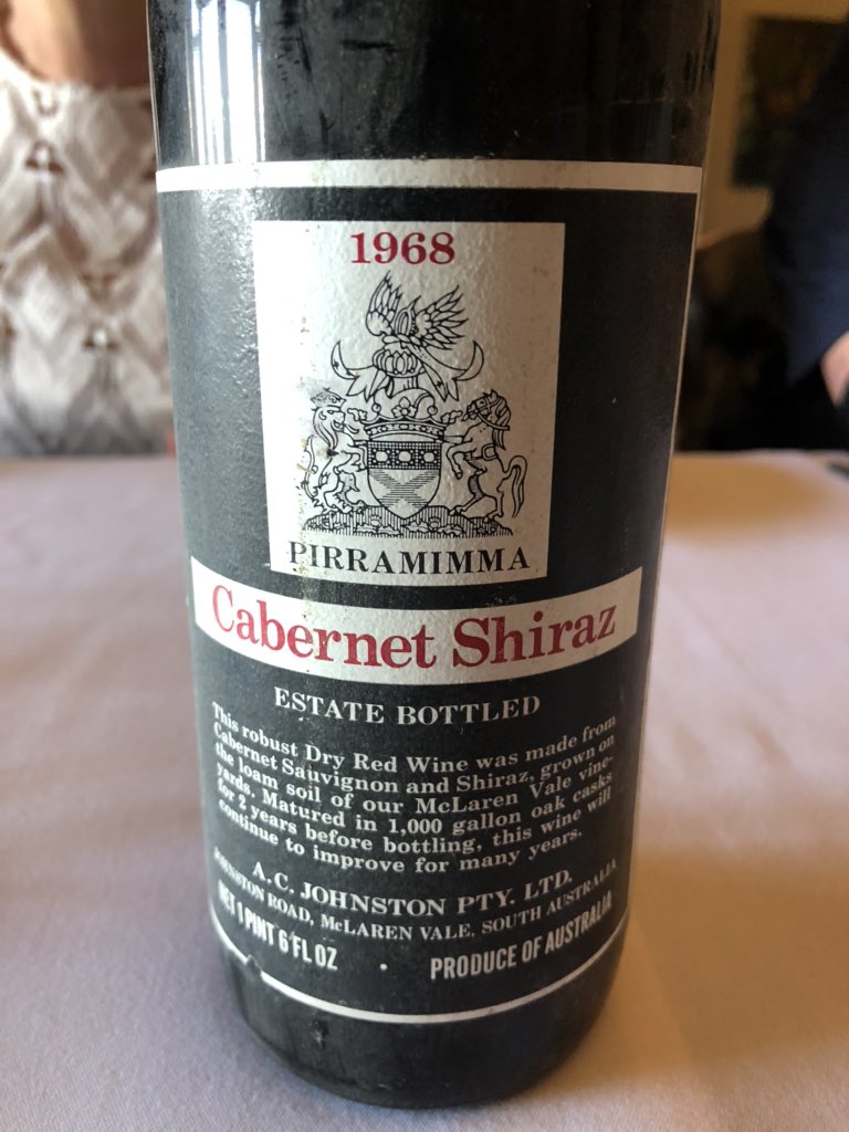 A birth year wine for my birthday, how fun MT