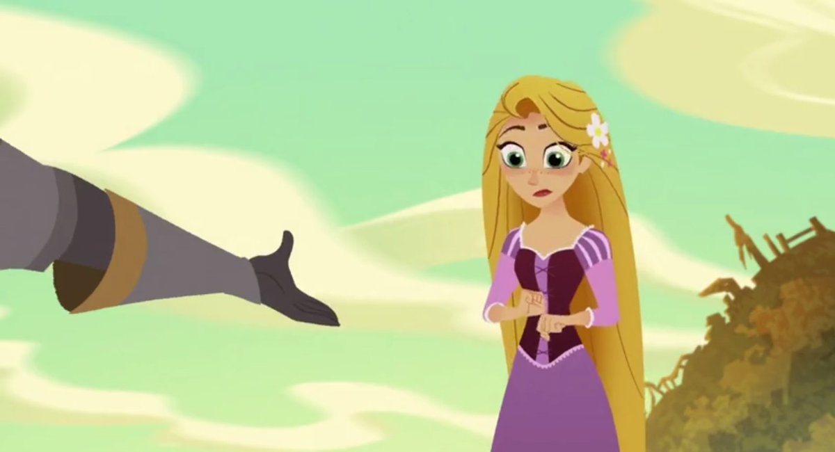 8) The fact that Rapunzel now has two versions of arguably her happiest memory - when she first left the tower and experienced the outside world - and one of them is with Cassandra.