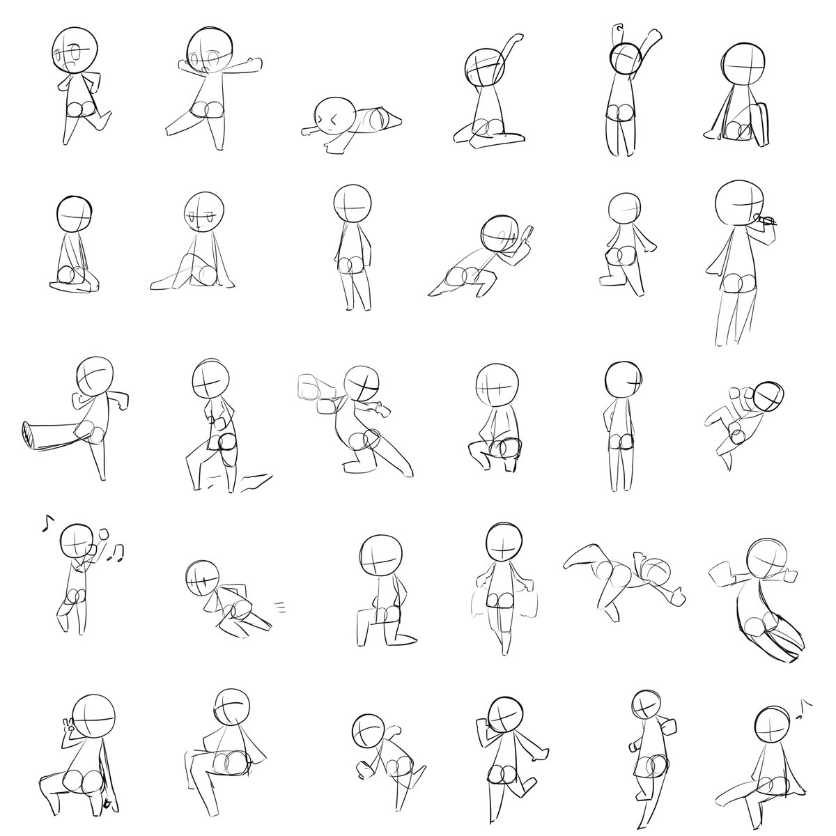 もちと 関コミa 59 على تويتر もちと式 と言える程自己流ではありませんが 最近のデフォルメキャラの描き方を纏めてみました 高画質版 T Co 6qoa0aj0x5