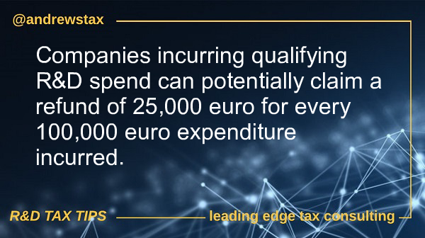 AndrewsTax's tweet photo. For #R&amp;D tax credit advice read our blog here https://t.co/BAwlXOKDbI or contact +353 (0)1 6978012 https://t.co/wQ5jVXa7vZ