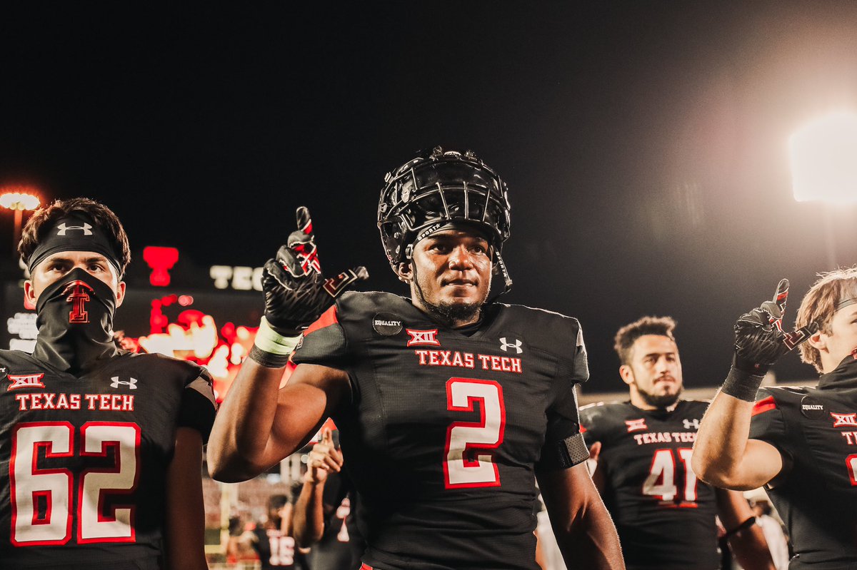 TexasTechFB's tweet photo. Feels great to be back.

#WreckEm https://t.co/zwTdECgExm