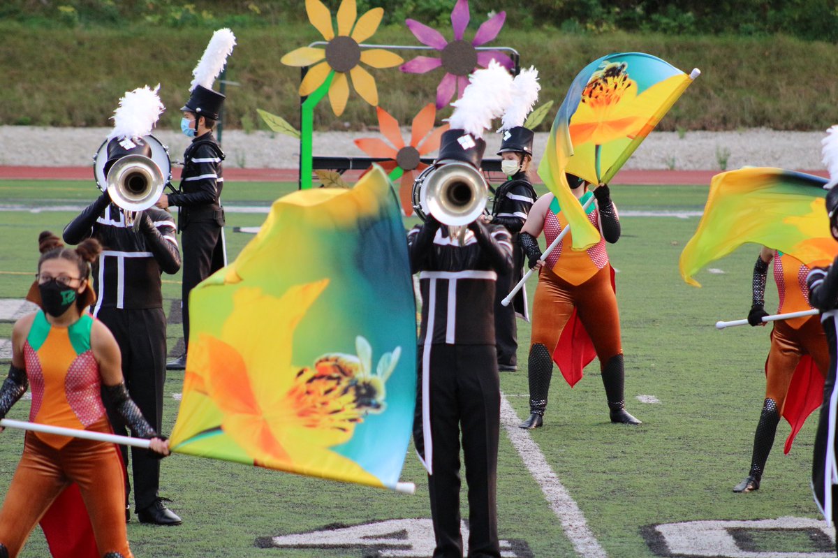 provi_band's tweet photo. The Marching Celtics were back in action on Saturday for their first virtual competition. This performance of “Our Hidden World” was recorded and will be submitted for the FLO Marching Kick-Off Contest. Go Celtics! #pchs #marchingceltics https://t.co/97tFX0GLy0