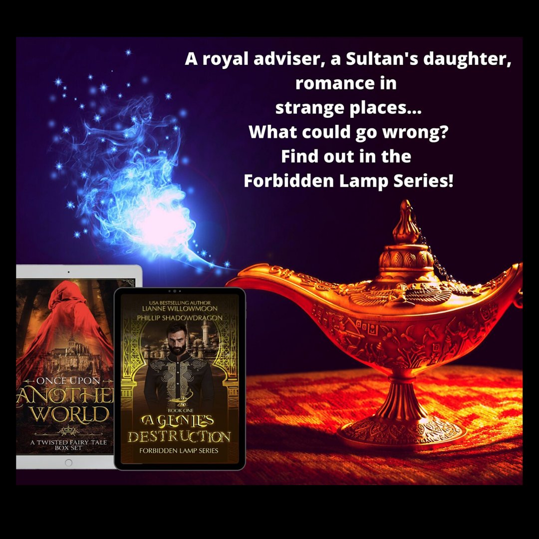 upon_world's tweet photo. #OnceUponAnotherWorld: A Twisted Fairytale Box Set, featuring A Genie's Destruction. 20+ novels and novellas from amazing authors! If you love #OnceUponATime #OUAT You’re going to love this! Pre-order for only #99c! https://t.co/xL0AtmUH6I #fairytale #fantasy #OUAW https://t.co/DdBbZiB5Cq