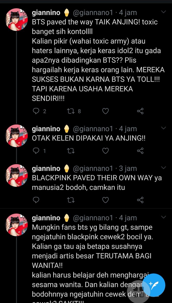 ⚠REPORT for army
Report tweet + akunnya, jangan di balas ya my! Terus setelah di report jangan lupa di blokir
Link profil : 
x.com/giannano1