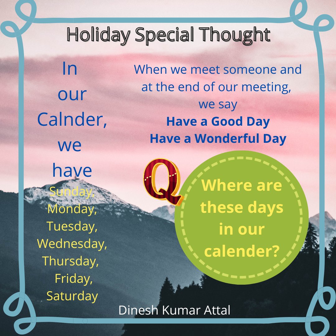 dinesh_attal's tweet photo. What do you say?
.
.
.
.
.
.
Define ๐
ถ๐
พ๐
พ๐
ณ ๐
ณ๐
ฐ๐ in your words.
#sunday #weekday #goodday #wonderfulday #motivation #successformula #successmindset #dineshkumarattal #devgadhvi #ronmalhotra #mbaofsuccess #somduttasarkar #1cc #sandeeppatkar #intensify #powerfulthought https://t.co/eEkP7KNsST