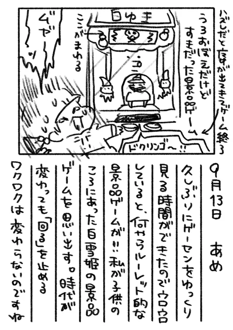 74日目 もうかなりうろ覚えの白雪姫の景品ゲーム、大人になった今もう一度やってみたいです 