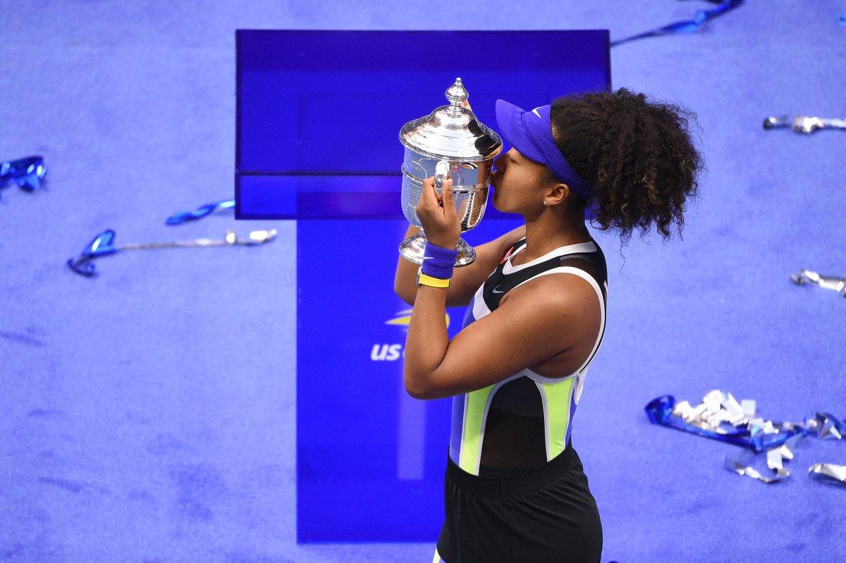 usopen's tweet photo. Party in the USA 🎉

@naomiosaka #USOpen https://t.co/xLuA5A1PEv