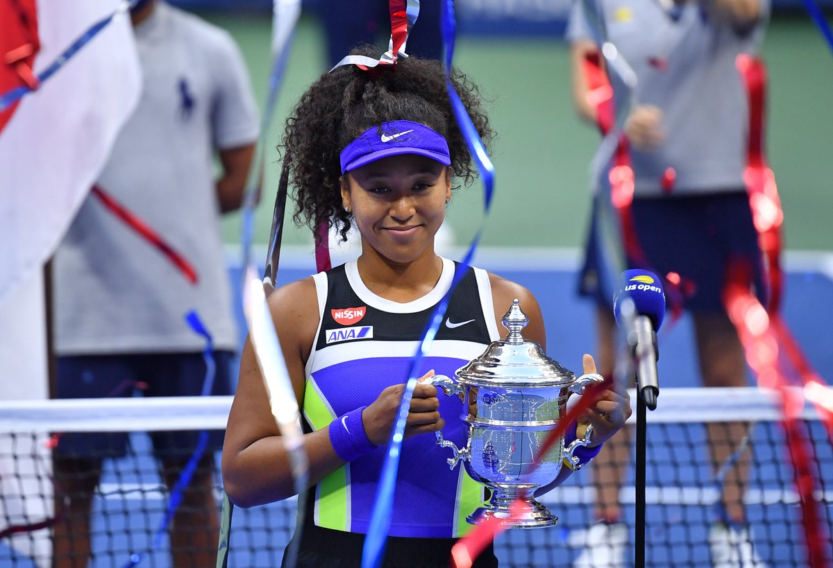 usopen's tweet photo. Party in the USA 🎉

@naomiosaka #USOpen https://t.co/xLuA5A1PEv
