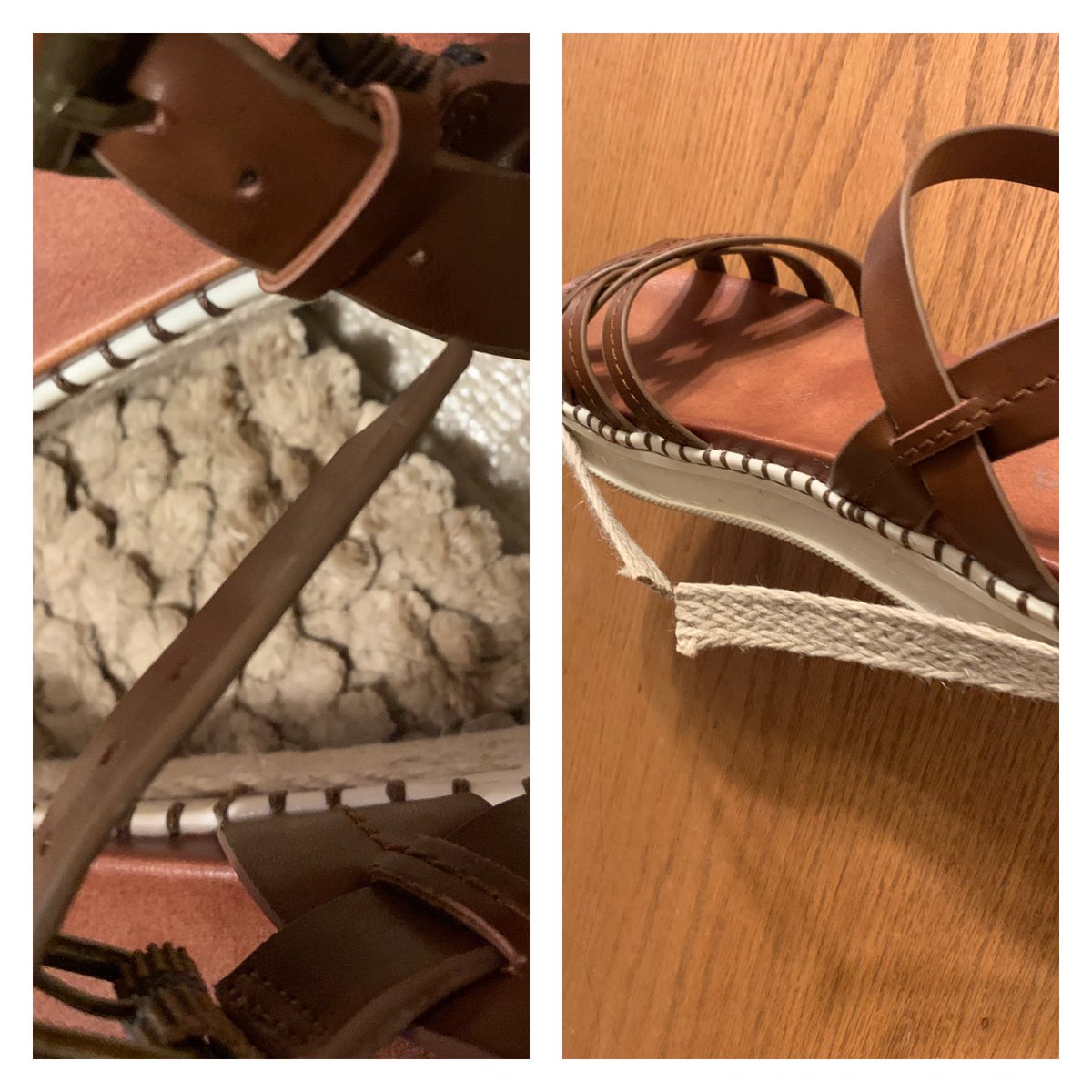 Barb86089810's tweet photo. @shop_miashoes bought shoes with the intentions of wearing them all summer b/c comfort, however, I’ve only have worn them 3 times. I left a request for reply on mail 4 days ago, still no acknowledgement? 😰 Pls let me know if u need 
Barbara Vaughn https://t.co/aBQIFEfngC https://t.co/HQZK5G7N16