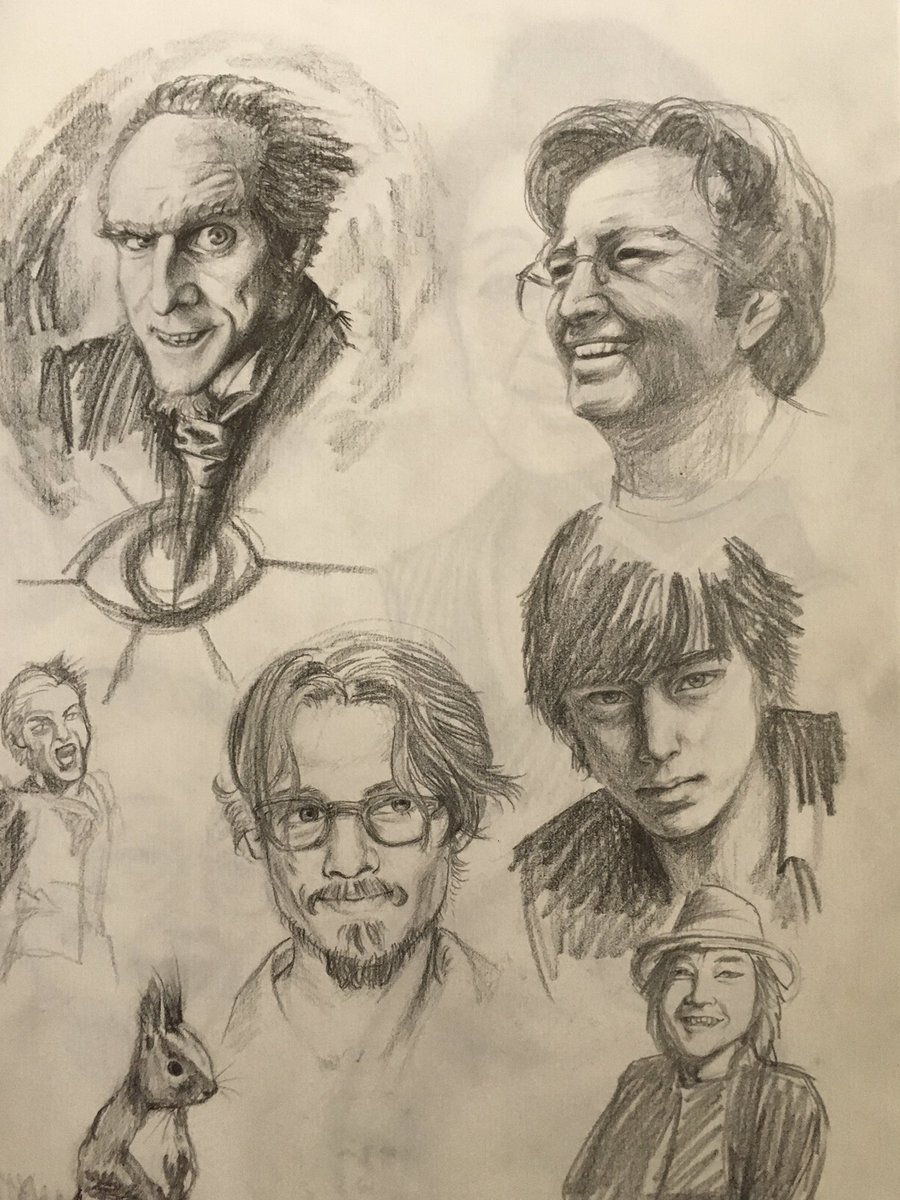 こちら母のイラストレーションです 本人は見て欲しい気持ちがあるように感じますので載せてみます。 