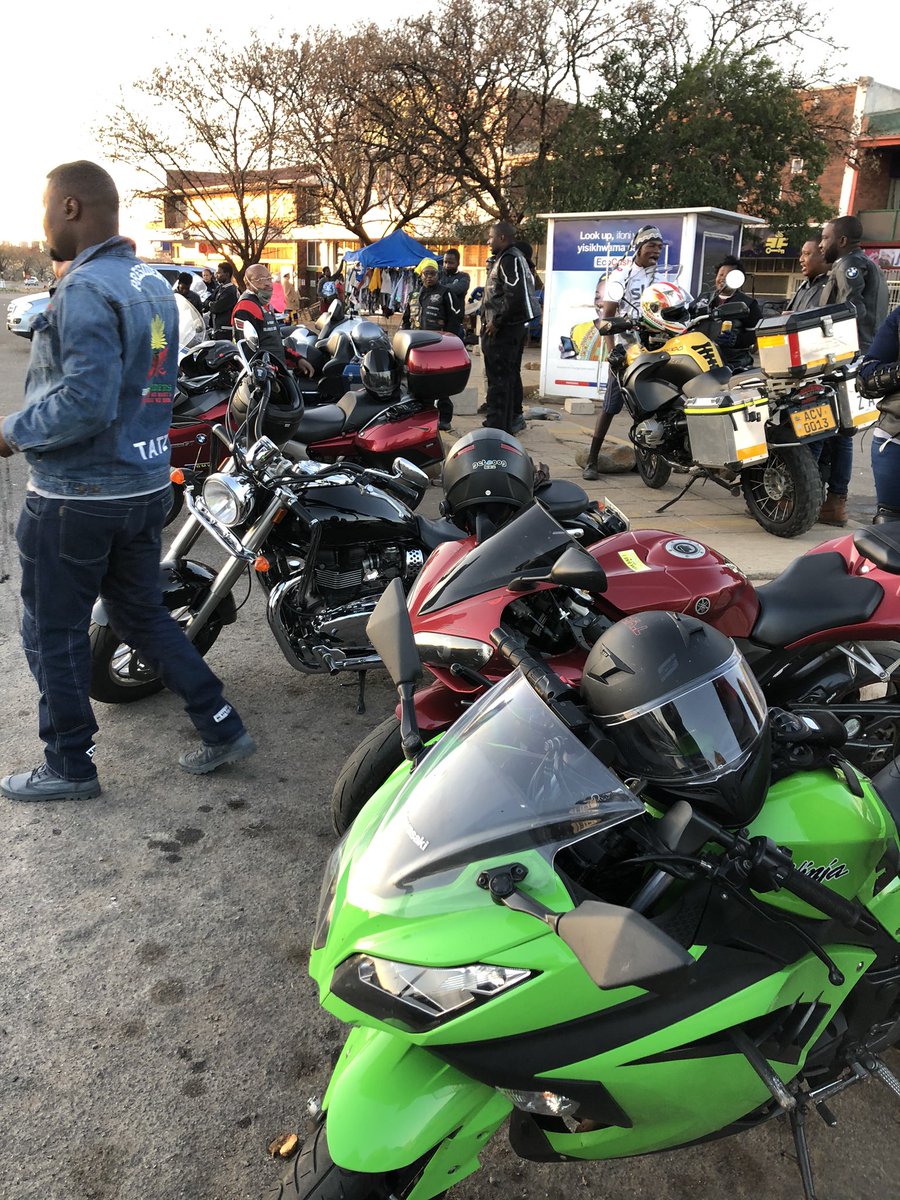 It’s been an amazing ride with 35 bikers on this years Victoria Falls Rally. We are ready for the ride back to Harare with a nights stop over in Bulawayo. Thank you to Mbano Manor Hotel for the amazing hospitality and I will be back very soon.  #visitzimbabwe &ndash; bei  Victoria Falls