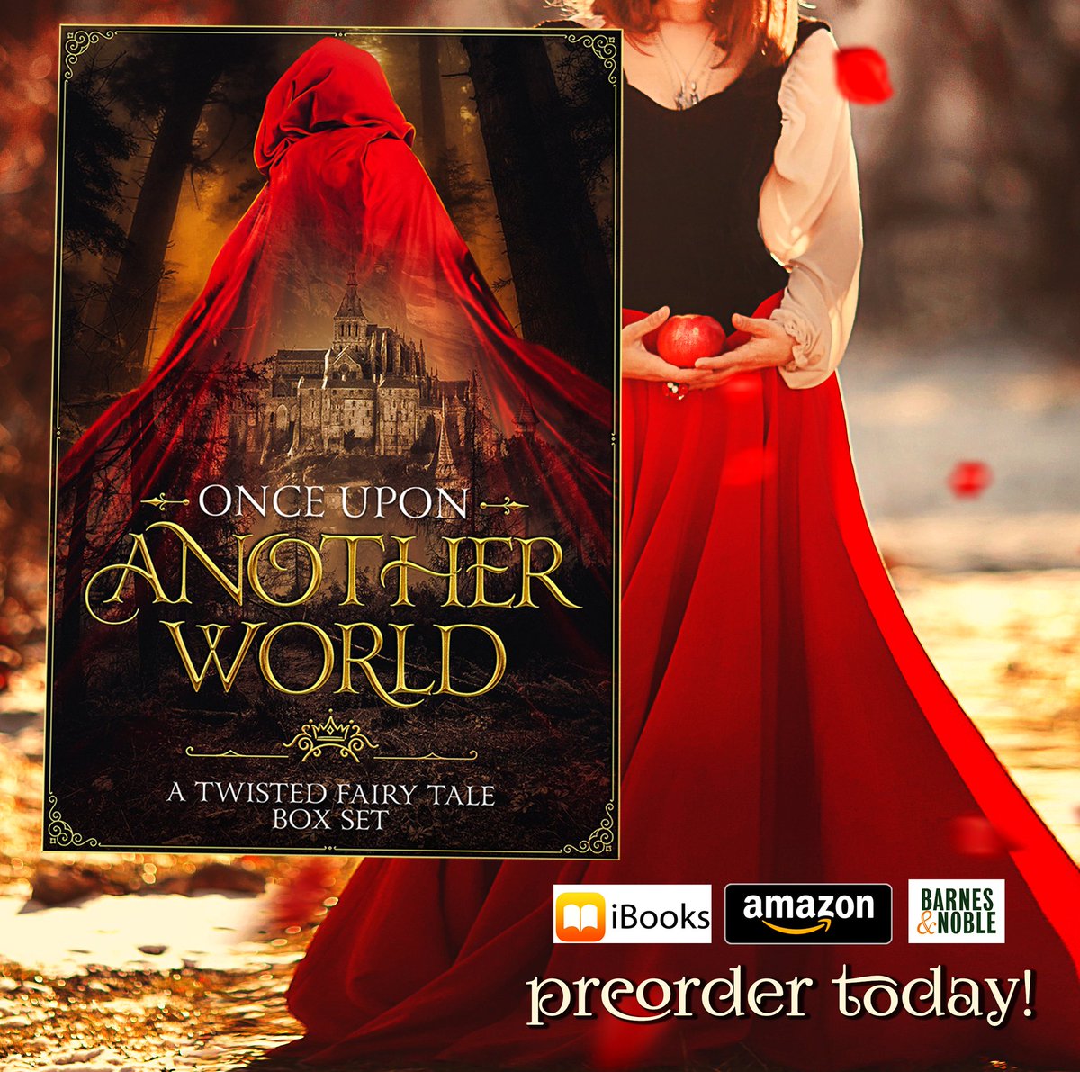 upon_world's tweet photo. Have you pre-ordered Once Upon Another World? Grab it for #99c and get access to 10 exclusive books, along with other retailer-specific #freebies, right here: https://t.co/O17DmW6VP8! #ouaw #fairytale #romance #fantasy #pnr #ibooks #nook #KindleBooks https://t.co/3BRmrseeb2