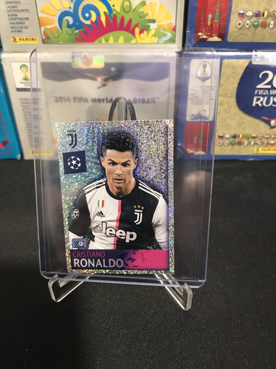 HoopsCollectr's tweet photo. Ronaldo Holo Sticker SP from 19/20 Topps UEFA CL: $3

#HCSSS @HobbyConnector @Hobby_Connect https://t.co/xmXZxCFArX