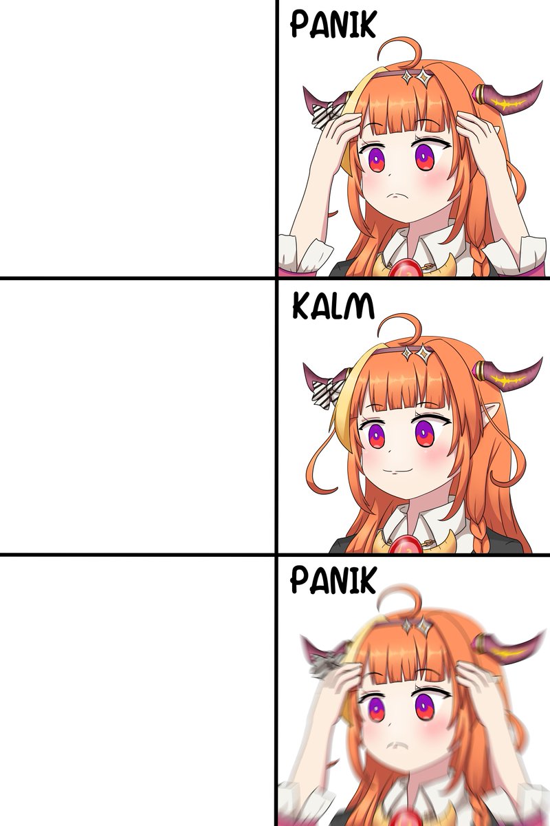 Since everyone asking for the "Panik Coco" template / blank version, here you go, feel free to use it. xD
#ココここ
#みかじ絵