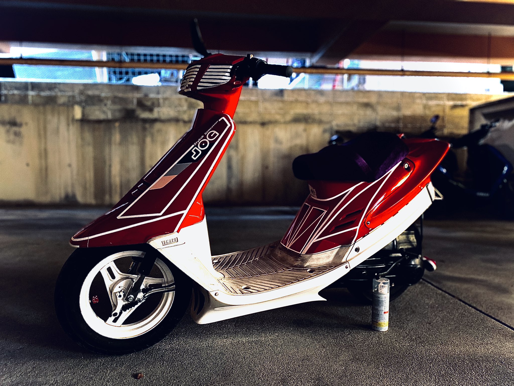 ヤマハ JOG 2ja 旧車 走行距離4996km （ヤマハ ジョグ 2JA CG50
