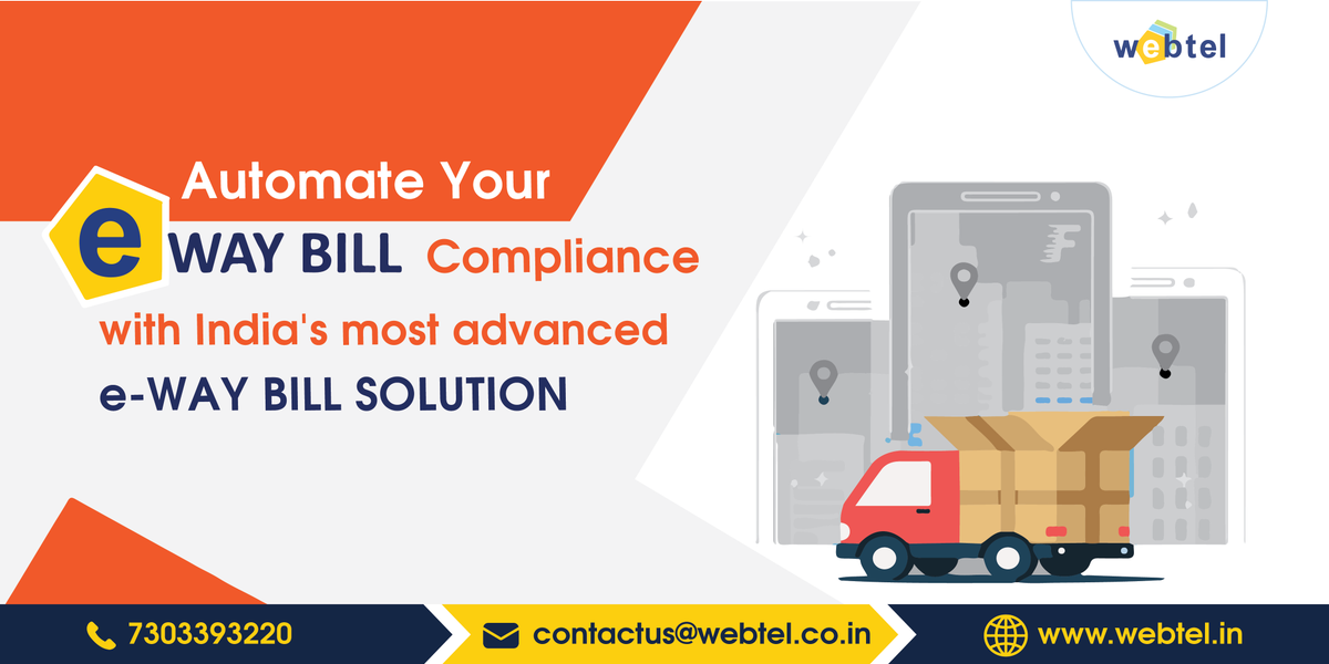 webteldotin's tweet photo. Automate your #eWayBillCompliance with India's most advanced #eWayBill solution.
Book a FREE demo now - https://t.co/6z4czEz3p5

#eWayBillSolution #eWayBillSoftware #eWay #eWayBillGeneration #EWB #EWBGeneration #ASP #GSP #ASPSolution #GSPSolution #GST #ERP #WebGST #GSTSoftware https://t.co/E2yPkzGcvP