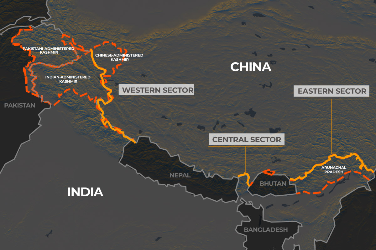 AJEnglish's tweet image. India and China have agreed to disengage their troops from a months-long standoff at their long-disputed Himalayan border.

We explain the India-China border row, in seven maps 👇 aje.io/9vkzd