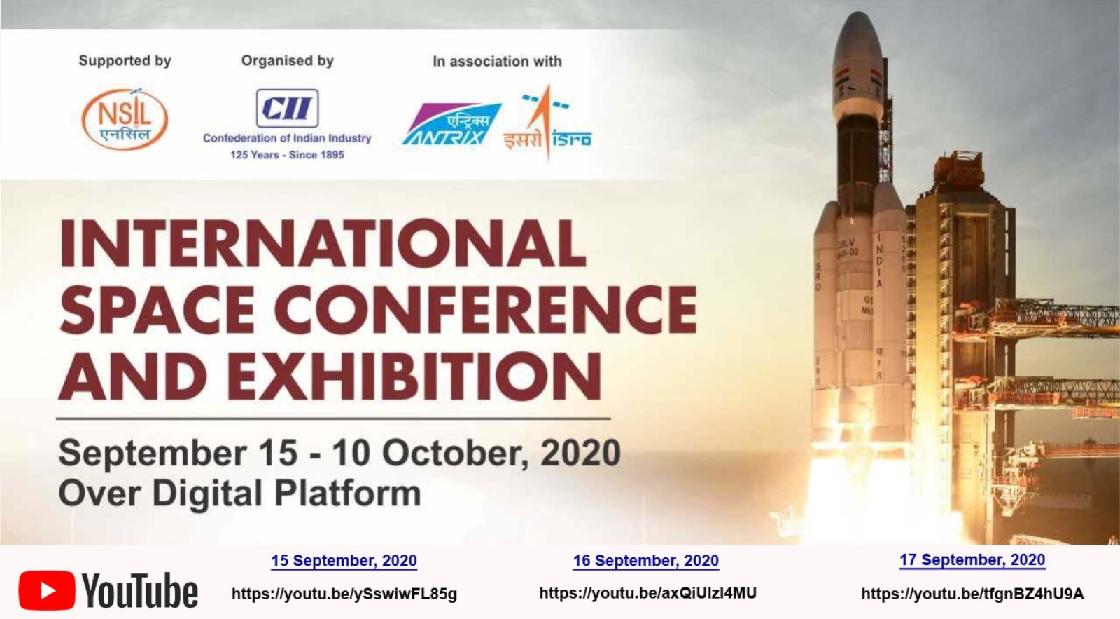 "Ushering the New Era for Indian Space Sector"  @isro organizing an International Space Conference from September 15-17.For More details please check:  http://isro.gov.in/international- 