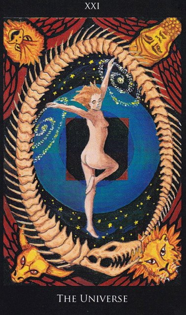 Карта вселенная таро тота