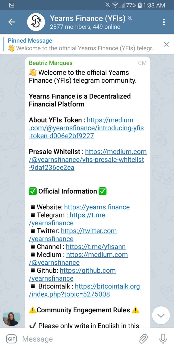 SaraJoyJoy84's tweet photo. @IrishGirlCrypt1 @YearnsFinance #ETH 

#YFIs #DeFi #Crypto #WorldOfDeFi 
#ThankYou for the opportunity!
☀☀☀☀☀☀💜☀☀☀☀☀☀
@FIatEarthMaps @HGerbal @ixkillax @RoyCavalera99 @SusieWendorf   @reyparker3 @Slovenia_one @dekinagi @ken_minchie @DustyLoooza @Z_Crypto_ https://t.co/hwe8lp8KxR