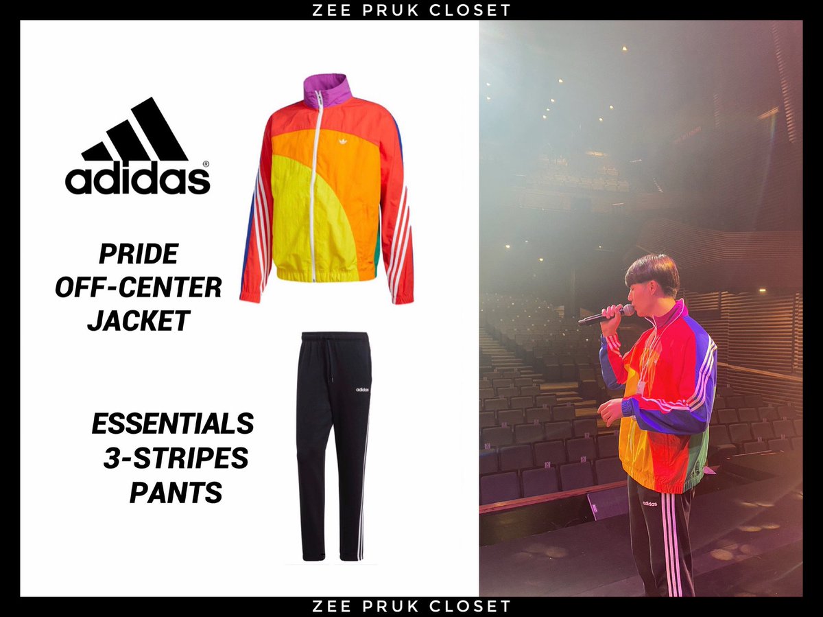 pride off center jacket adidas