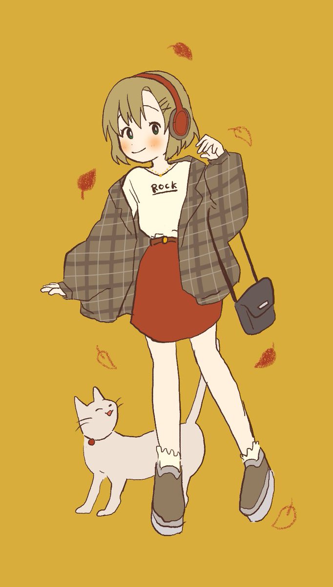 だりーの秋色コーデ 多田李衣菜 さめのイラスト