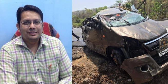 _thesarcastic's tweet photo. Advocate Digvijay Tripathi, who was representing the case of Palghar Sadhus was ALSO murdered in a broad daylight. 
(You still think it was an ACCIDENT?)
#CBIForPalghar https://t.co/No5B9l0UtB