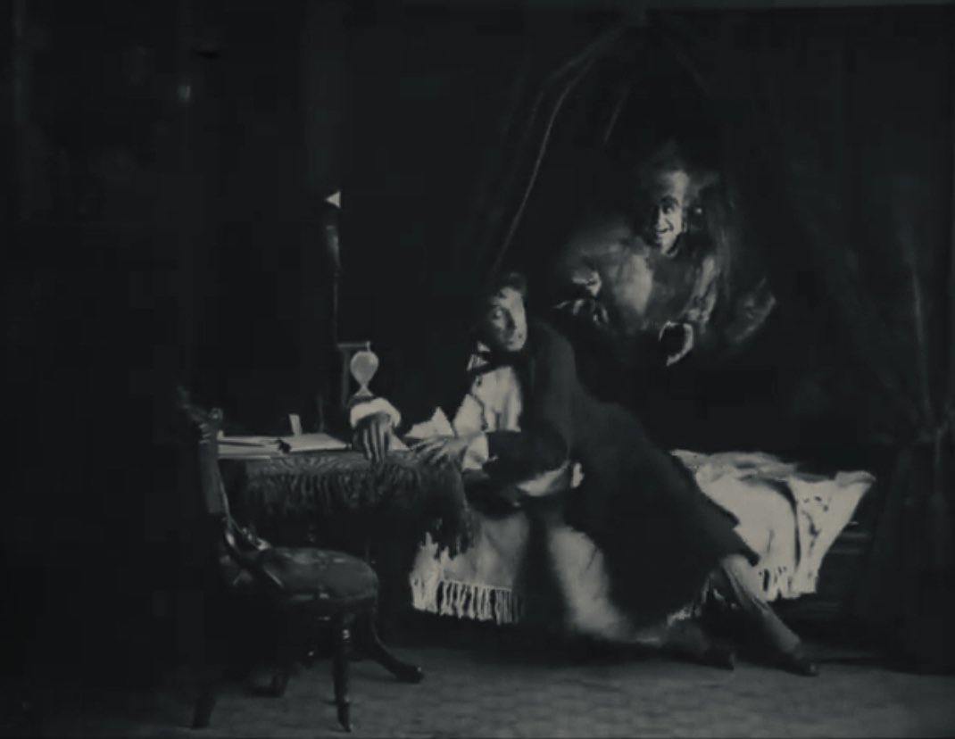 G1OSER's tweet image. 🎞️ #1fotograma  #1frame  📽️ Frankenstein (1910) Dir.: J. Searle Dawley Cin.: James White 📽️  #oneperfectshot #horrorfilms