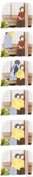 #引用RTで絵をあげて5人指名してバトンでお気に入りの絵を載せる 
つっこ先生の頭のおかしい(賛辞)描き込みをぜひ見てほしい バトンとか貰ったの100年振りですありがとう?
何にするか迷ったけど春夏秋冬のニコイチを載せておきますね https://t.co/ncA6Vz4NGb 