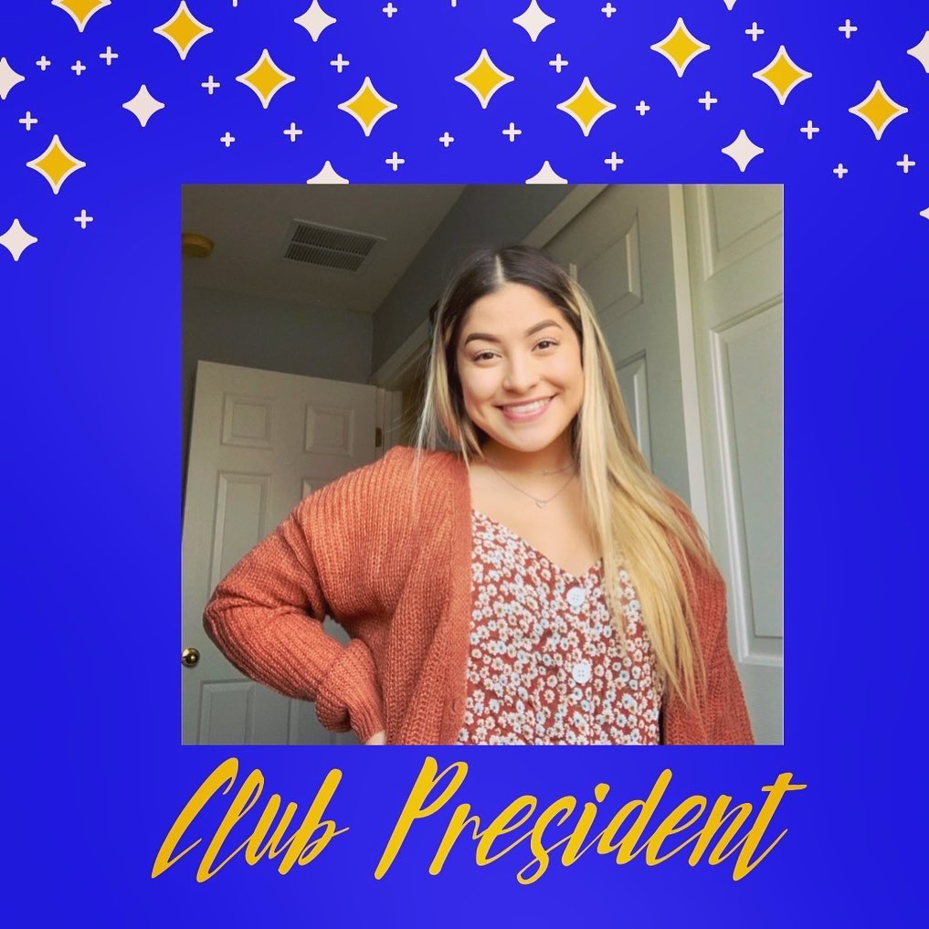 SahuaritaCheer's tweet photo. Say HELLO 👋 to our 2020-2021 Cheerleading Club Officers!! President: Emily Gallego, Vice President: Chase Kinsman, Treasurer: Alexzandrea Williams 💙💛✨💙💛✨ https://t.co/7lQ5glhKTP