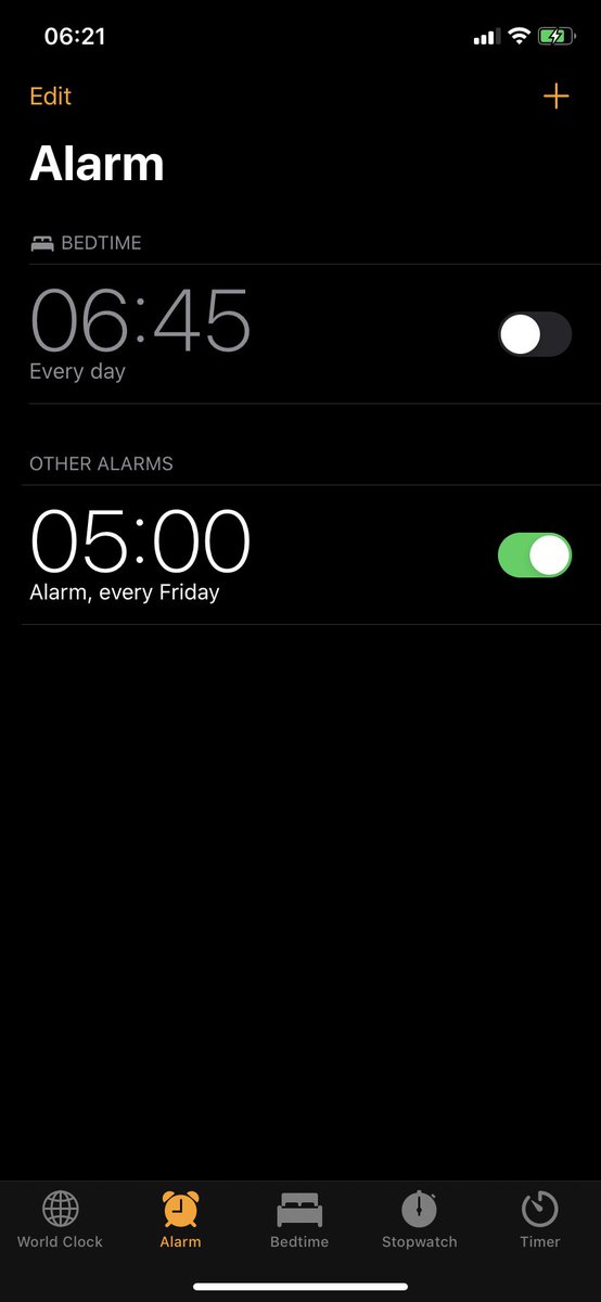 Stephen95027173's tweet photo. Set my alarm for golf this morning, only checked the “every Friday box”! Actually ruined my weekend https://t.co/yc2zdM6hBb