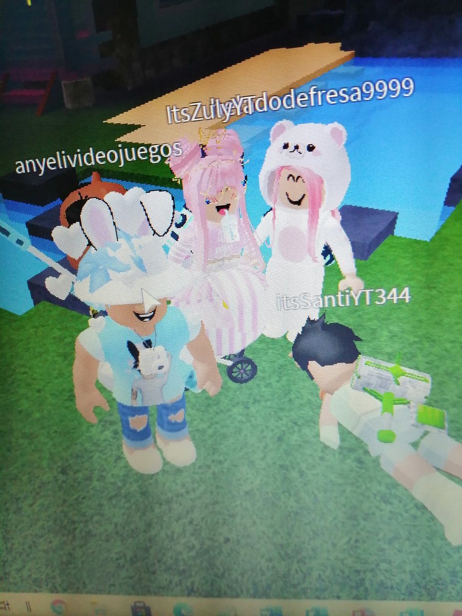 Mi Primera Vez Jugando Roblox Adopme Uwu Youtube