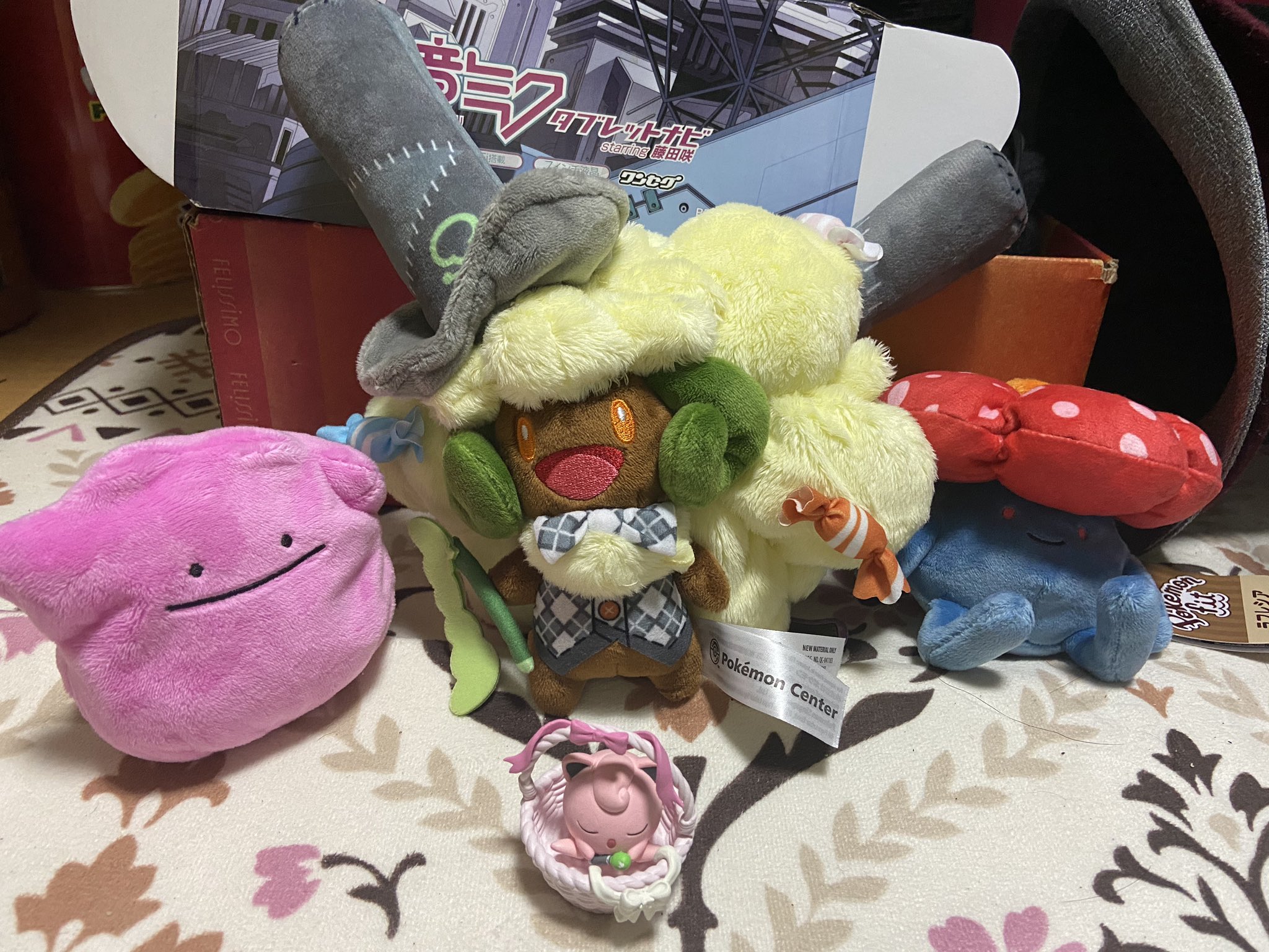 טוויטר タチュウオ בטוויטר 昨日 ポケモンセンターに行って メタモンとラフレシアのぬいぐるみと ハロウィンエルフーンの ぬいぐるみと うたたねプリンをゲットしましたわ T Co Fjcygwrp1c