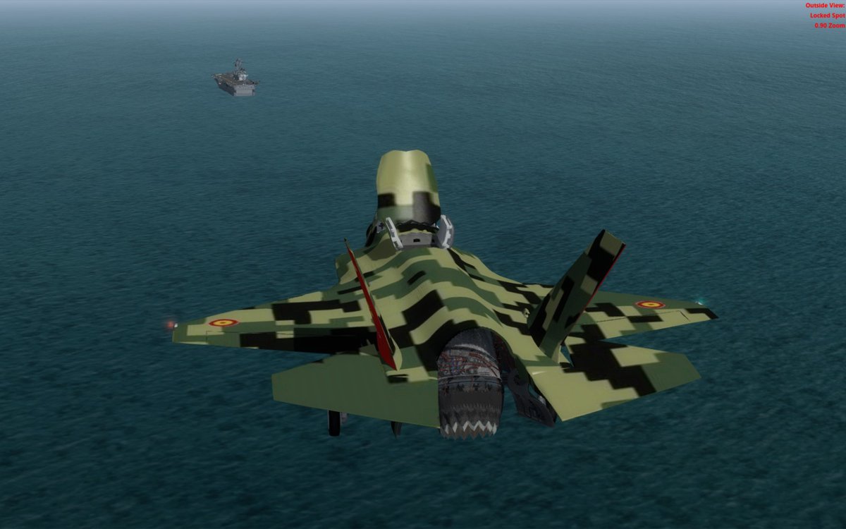 FLOANVirtual's tweet photo. #F35BCombatReady ✈⚔ 🐍05A &amp; 🐍86, pilotos de nuestra #NovenaEscuadrillaVirtual 🇪🇸, realizan el curso de adaptación al #LockheedMartin #F35B #LightningII ✈, el cual se desarrolla en #MCASBeaufort (#KNBC - #SouthCarolina 🇺🇸) &amp; #IVAOUSA 🇺🇸 durante este mes de septiembre. https://t.co/ceI5Bf8pMO