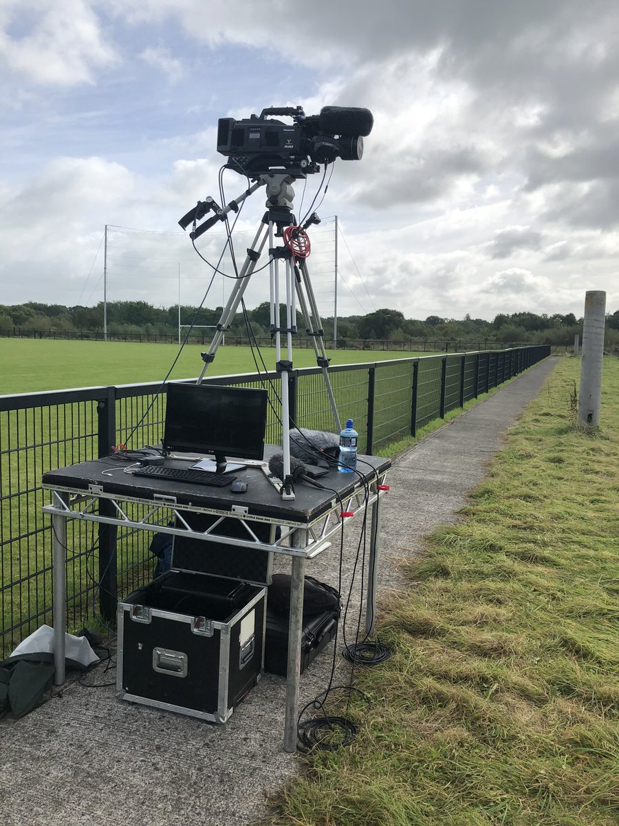 devlinmediaNI's tweet photo. 2 streams done and dusted today. Soaked to the skin but worth it, viewing brilliant Hurling and Camogie performances from the best seat in the house. https://t.co/QbUpnoPivt