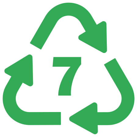 do you know what this logo means? it means you can't recycle this plastic type because it's made of a mix of various crap that will burn instead of melt if you try to reshape it. that is... not what it looks like lmao