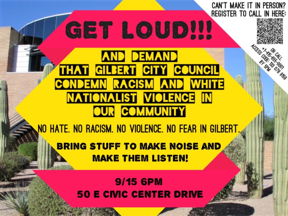 doodlebobdood's tweet photo. #phoenixprotest #blm #gilbertprotest #azprotest
come and support us by making as much noise as u can outside the city council meeting this tuesday(9/15) !! https://t.co/JAIrQ8ydVw