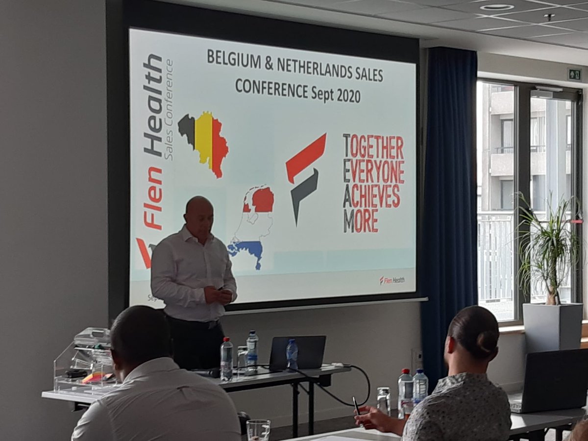 scottcdmedical's tweet photo. Had an amazing week with the Belgian &amp; Netherlands sales teams. Working on strategy and sharing best practice for the last qtr of the year. #teamwork #flenhealth  #flaminal #flamigelrt #flamigel #strategy #success #iamflenhealth https://t.co/VyTMKzx7sD