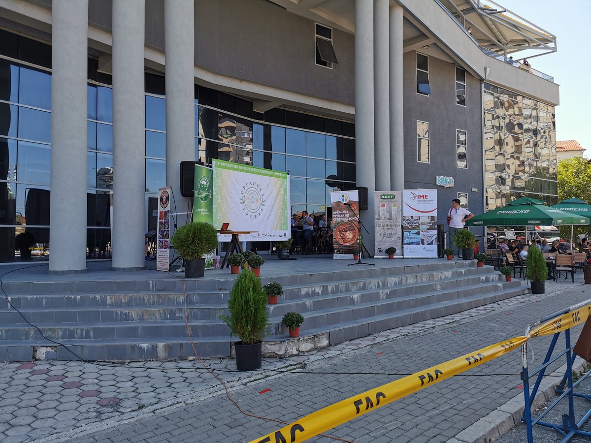 Promotion of the international fair Organic table in Kumanovo