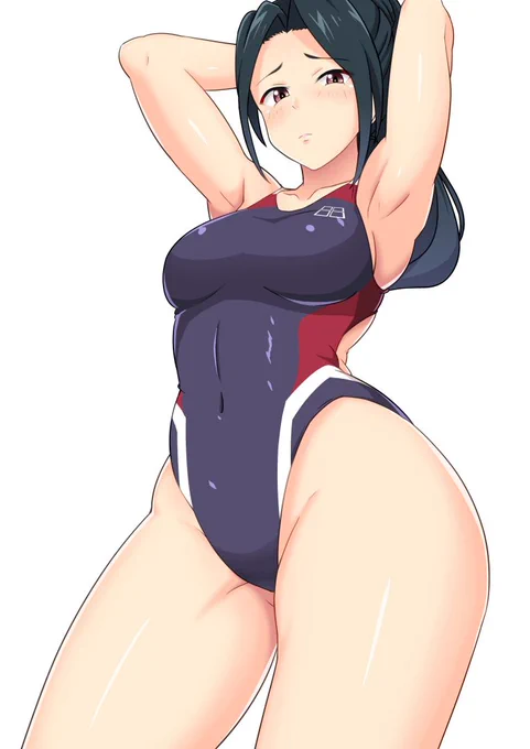 なんか
水着描きたくなったので
ブラックオル薫子
#アリスギアお絵かき
#アリスギア 